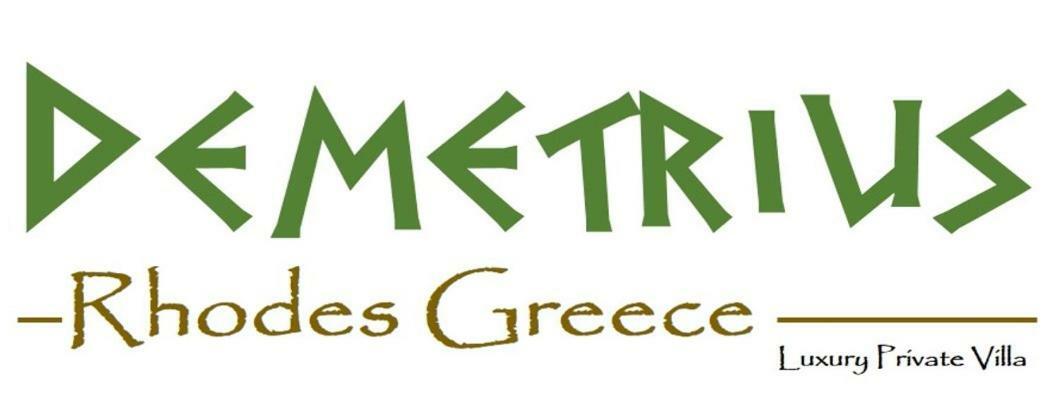Rhodes Demetrius Luxury Private Villa Калатос Екстериор снимка
